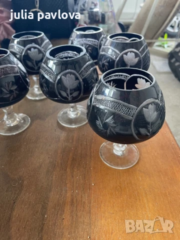 Червен кристал, снимка 3 - Сервизи - 50658406