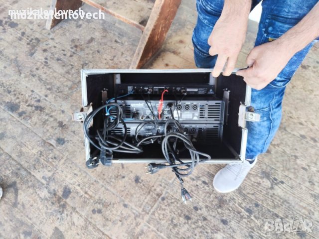 2 бр. Gemini GXA 1600 Power Amp /професионали усиватели/ като нови, снимка 5 - Ресийвъри, усилватели, смесителни пултове - 42124205