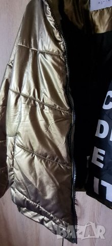 Яке бомбър,златисто, снимка 7 - Якета - 34426159
