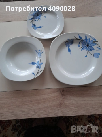Порцеланов сервиз за хранене 18 части, снимка 5 - Сервизи - 53210132
