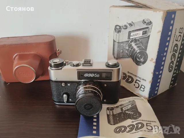 Камера ФеД 5В USSR 1990г , снимка 18 - Фотоапарати - 56440213
