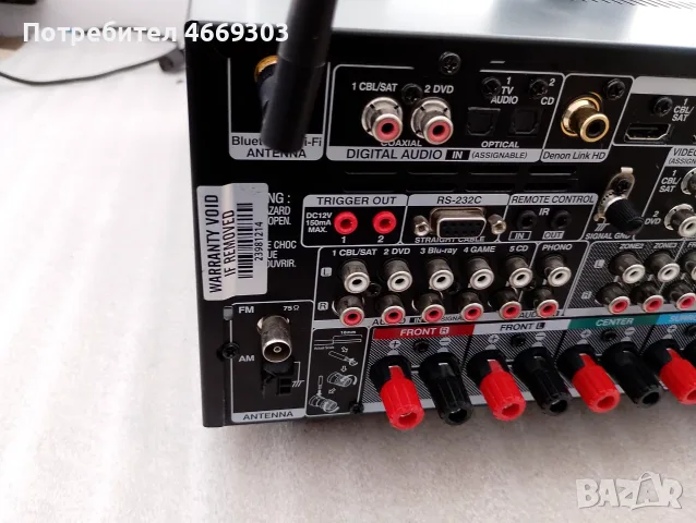 Denon AVR X 4100W, снимка 7 - Ресийвъри, усилватели, смесителни пултове - 55816226