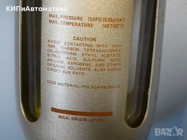 пневматичен филтър SMC 10-AM300 Mist Separator G1/4, снимка 8 - Резервни части за машини - 47673166