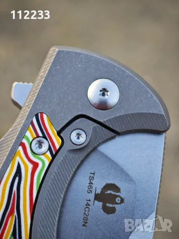 TWOSUN TS465-StoneWash-Javelin нож, снимка 8 - Ножове - 47776698