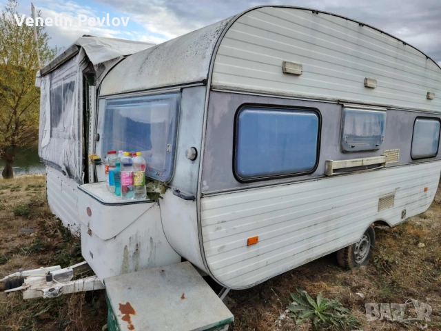 Стационарна Каравана 4м, снимка 5 - Каравани и кемпери - 51924945