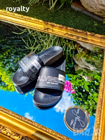 Мъжки Черни Чехли 