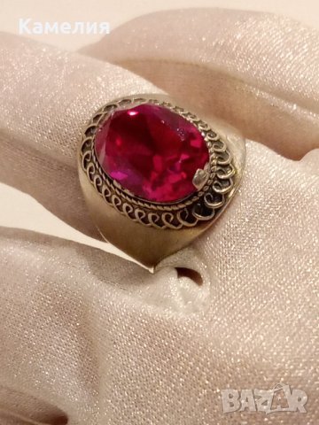 Руско сребро , снимка 4 - Пръстени - 42809716