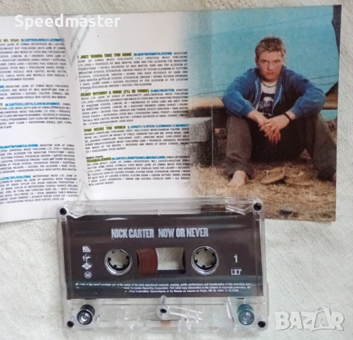 Nick Carter - Now or Never, снимка 2 - Аудио касети - 51378013