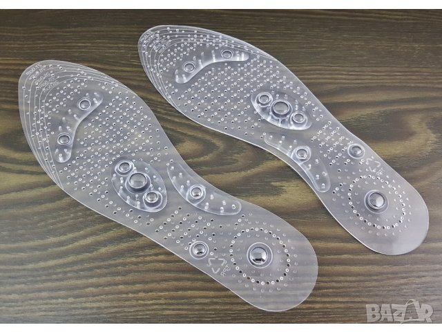 Силиконови стелки с осем магнита 