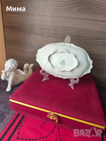 Винтидж порцеланова немска чиния, снимка 9 - Чинии - 52515703