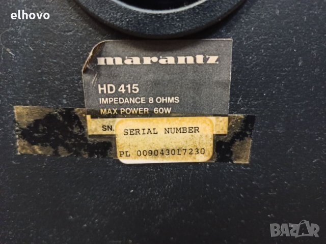 Тонколони Marantz HD415, снимка 7 - Тонколони - 31189648