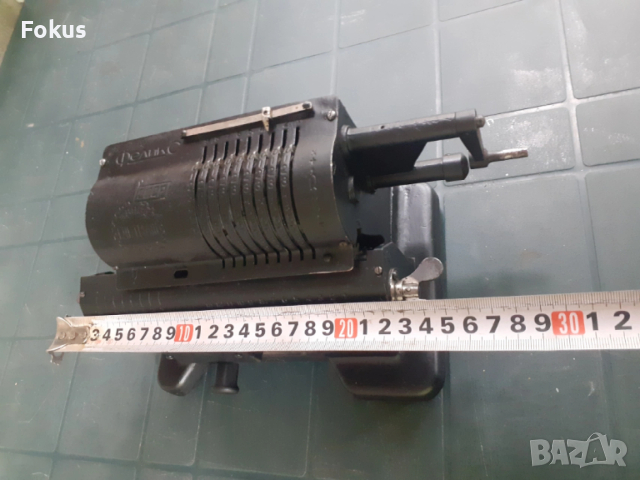 Стара съветска сметачна машина Феликс, снимка 7 - Антикварни и старинни предмети - 53327300