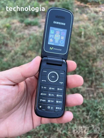 Samsung GT-E1190 – Компактен сгъваем телефон (с капак) / Отлично състояние, снимка 2 - Samsung - 55981134