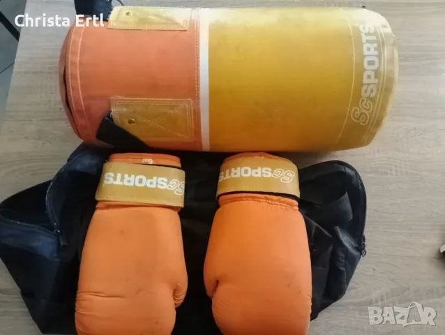 ScSPORTS Детски боксов комплект – Боксова круша, ръкавици 6 oz и чанта