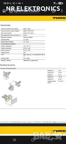 ИНДУКТИВЕН ДАТЧИК Bi5-G18SK-AP6X, снимка 9 - Резервни части за машини - 56197743