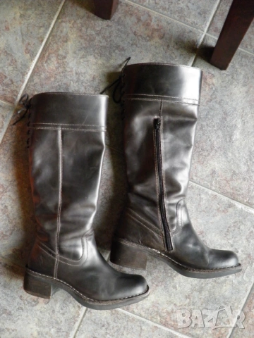 Fly London оригинални ботуши естествена кожа Uk5/38, снимка 7 - Дамски ботуши - 53259283