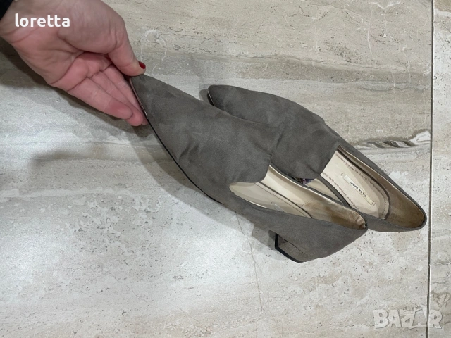 Зара остри обувки , снимка 2 - Дамски ежедневни обувки - 54161683