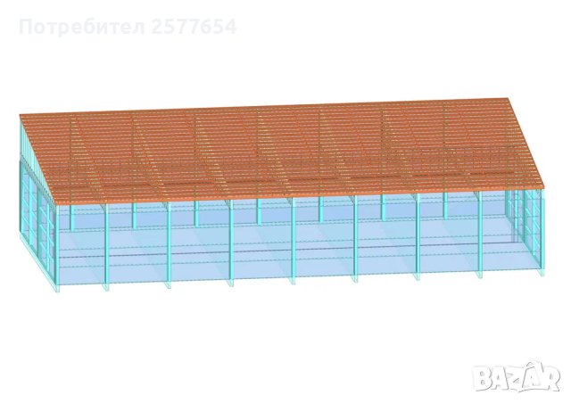 ЛИЗИНГ - Халета, Хале, Магазини, Магазин, Складове 288м2, снимка 3 - Строителни материали - 44208917