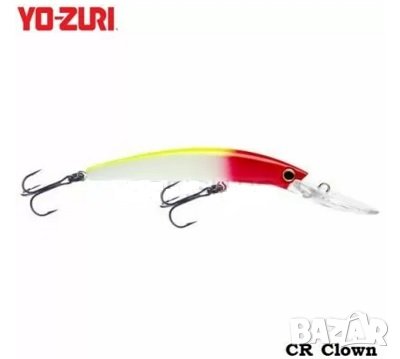 Воблер Yo-Zuri Crystal Minnow Deep Diver 110mm. R1206 , снимка 3 - Такъми - 42663452