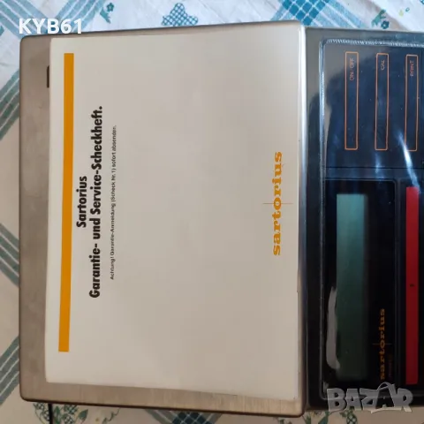 Електронна везна SARTORIUS до 3000 гр, снимка 4 - Везни - 49261627