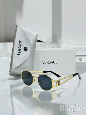 очила с калъф, кутия и ув защита christian dior versace gucci , снимка 7 - Слънчеви и диоптрични очила - 50744552