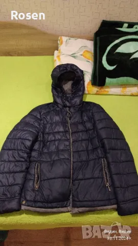 Продавам:Детско яке S'WEST ватирано тъмносиньо почти ново. , снимка 3 - Детски якета и елеци - 47955558