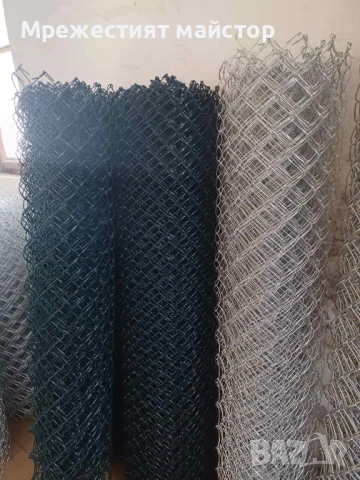 Оградна мрежа от производител – поцинкована и с ПВЦ покритие, снимка 1