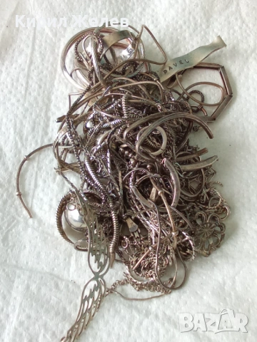 100 грама сребърни накити за поправка за реставрация за части или за материал 45360