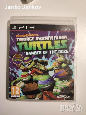 Teenage Mutant Ninja Turtles: Danger of the Ooze Костенурки игра за PS3 Playstation 3, TMNT