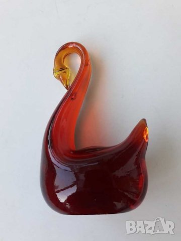 Стара стъклена фигурка , снимка 7 - Антикварни и старинни предмети - 29875383