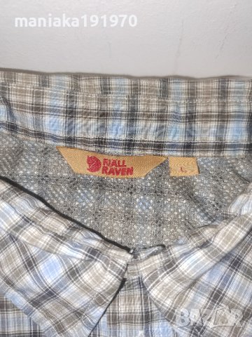 Fjallraven Ren SS Shirt (L) мъжка спортна риза , снимка 8 - Ризи - 42083622