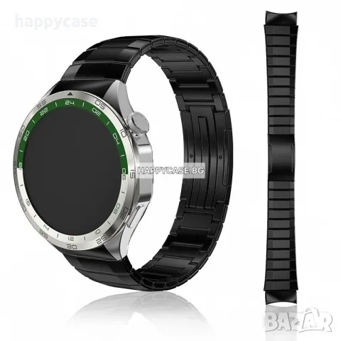TITAN SPECIAL NO GAP Титаниева верижка каишка за Huawei Watch GT 5 46mm / GT 4 46mm, снимка 4 - Каишки за часовници - 55905455