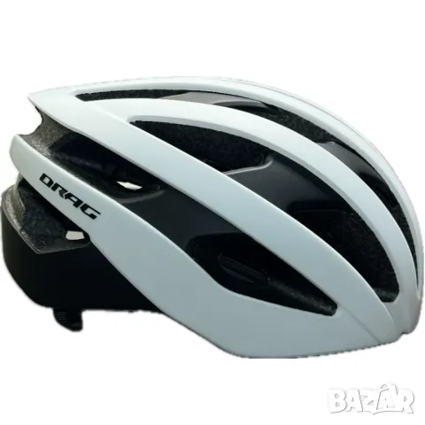 Лека Каска За Шосейни Велосипедисти Drag Omega Race С Охлаждаща Система С 21 Отвора L (58 - 61 См)
