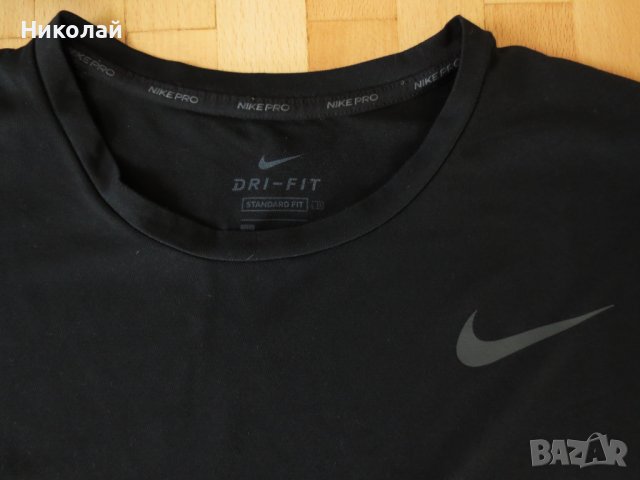 Nike Pro Mens Short-Sleeve Top, снимка 4 - Тениски - 36935822