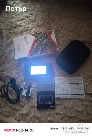  Продавам Оригинален Launch CRP123E – Като нов, с доживотни актуализации, снимка 2 - Друга електроника - 53887594