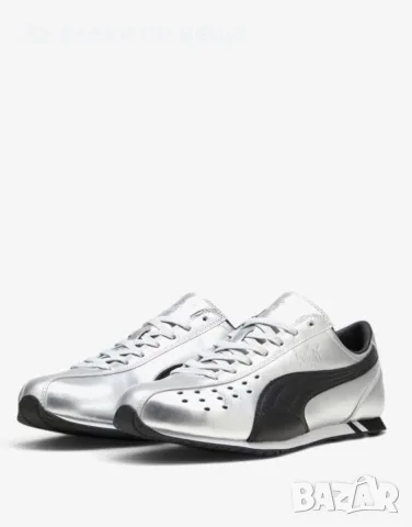 PUMA Sprint Metallic Silver/Black Дамски Маратонки👟Дамски Спортни Обувки Код P2990