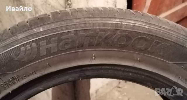 Продавам 4 броя Летни Гуми 205.55.16 на 1 сезон дот 2021 Hankook , снимка 4 - Гуми и джанти - 54075671