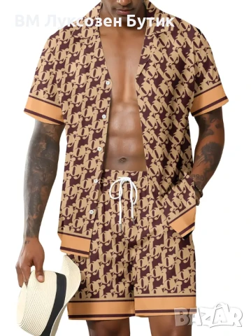 👕🩳 Мъжки летен комплект – за мъже, които знаят как да впечатляват, снимка 1
