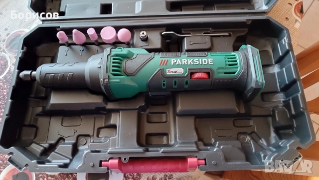 Акумулаторен Мултишлйф PARKSIDE 20 v., снимка 2 - Други инструменти - 51615653