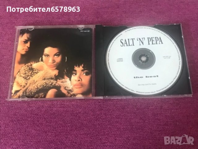 Компакт диск Salt n pepa , снимка 2 - CD дискове - 50522491