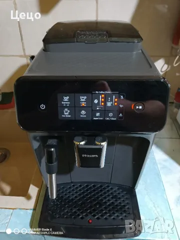 Кафем. като нова със гаранция Philips , снимка 5 - Кафемашини - 49137270