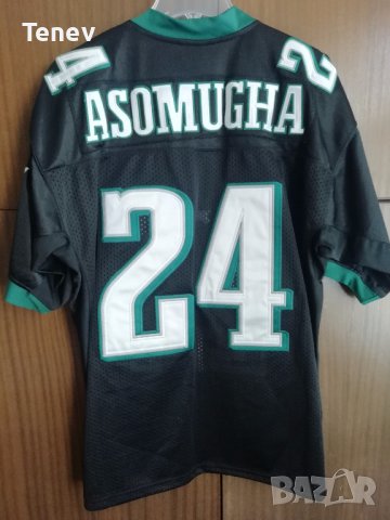 Philadelphia Eagles Asomugha Football Jersey NFL Reebok, снимка 1 - Фен артикули - 37485992