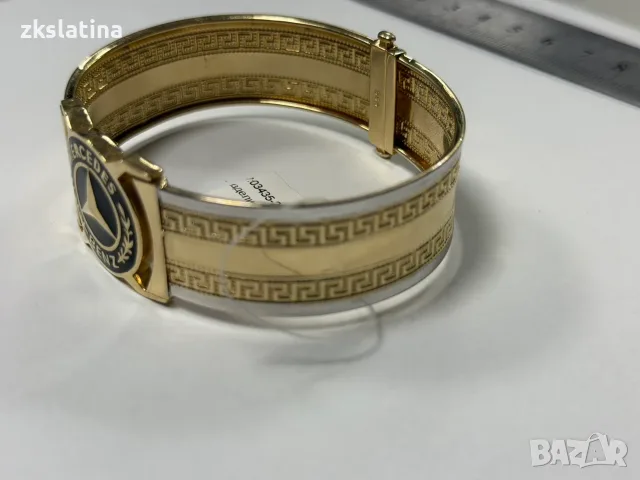 *** Уникална *** Уникална Златна гривна 23.19гр, снимка 2 - Гривни - 56111625