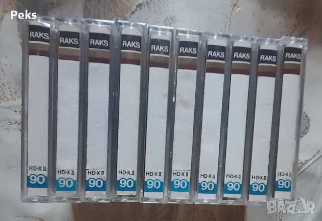 Aудио касети RAKS HD-XII 90 ( GOLD ) - Хром, снимка 7 - Аудио касети - 56293547