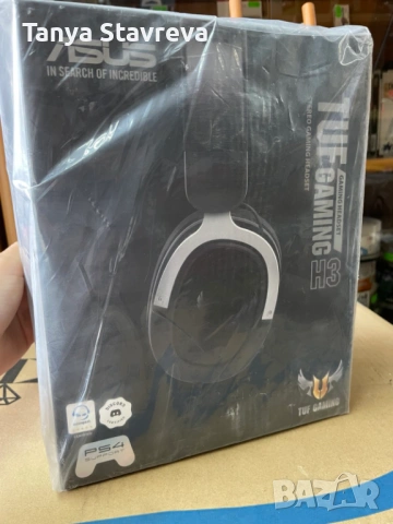 Слушалки ASUS TUF Gaming H7 Gun Metal и H3 Silver, снимка 4 - Слушалки и портативни колонки - 54337588