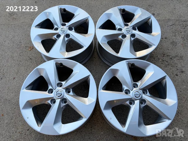 4 броя алуминиеви джанти за Nissan Qashqai 17, снимка 4 - Гуми и джанти - 56010598