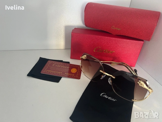 Слънчеви очила Cartier, снимка 2 - Слънчеви и диоптрични очила - 53018913
