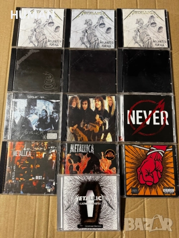 Metallica , снимка 2 - CD дискове - 52018536