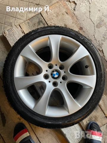 Bmw e60 джанти style 124 275 35 18 runflat