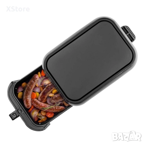 Фритюрник с горещ въздух Muhler MFX-815, 1700W, 8L с подарък книга с 69 рецепти!, снимка 10 - Фритюрници - 52437323